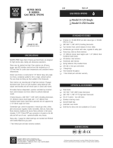 Bakers Pride Oven D-125 User manual