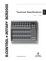 Behringer BCR200 User manual