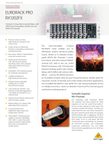 Behringer RX1202FX Product information
