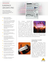 Behringer Europack UB1204FX-Pro Product information