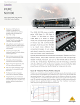 Behringer iNuke NU1000 Quick start guide