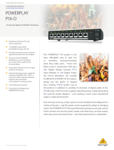 Behringer POWERPLAY P1 Product information