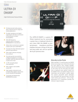 Behringer ULTRA-DI DI600P Product information