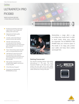 Behringer PX3000 Product information