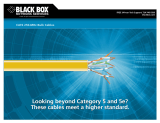 Black Box cat6 User manual