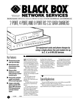 Black Box RS-232 User manual