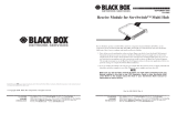 Black Box KV1702C User manual