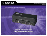 Black Box S-Video/Audio Switch User manual