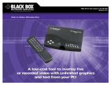 Black Box VGA to Video Ultimate Plus User manual