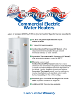 Bock Water heaters ELECTRIC WATER HEATERS User manual