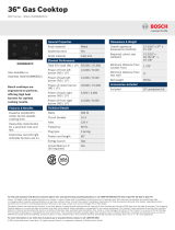 Bosch NGM8665UC Product information