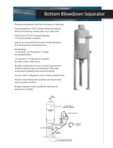 Burnham Bottom Blowdown Separator User manual