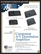 Cable Electronics AV400COMP User manual