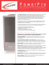 Califone 916-SD User manual