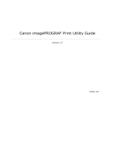 Canon imagePROGRAF iPF680 Utility Guide