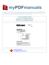 Chamberlain PD752D User manual