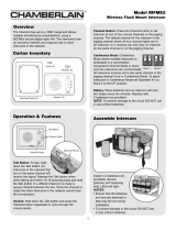 Chamberlain RIFMS2 User manual