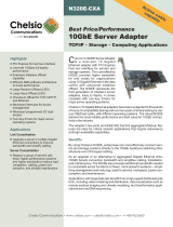 Chelsio Communications N320E-CXA User manual