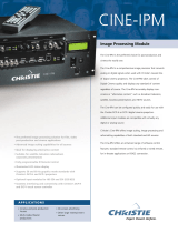 Christie Digital Systems Cine-IPM User manual
