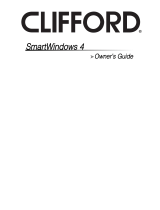 Clifford SmartWindows 4 User manual
