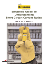 Cooper Bussmann Electronics Short-Circuit Current Rating User manual