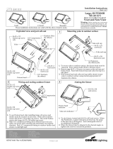 Cooper Lighting J/FE-CF-03 User manual