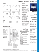 Cooper Lighting Metalux RDI SERIES User manual