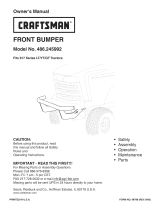 Craftsman 486.245992 User manual