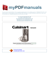 Cuisinart DTC-950 User manual