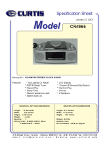 Curtis CR4966 User manual