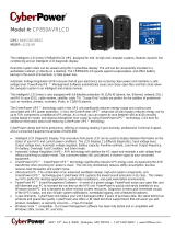 CyberPower Systems CP850AVRLCD User manual