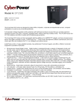 CyberPower OP1500 User manual