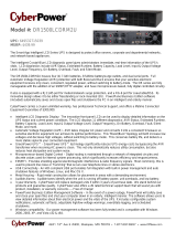 CyberPower OR1500LCDRM2U User manual