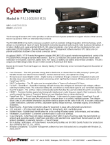 CyberPower Systems PR1500SWRM2U User manual