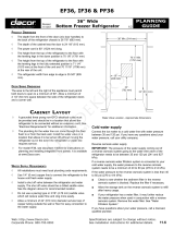 Dacor IF36 User manual