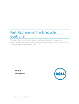Dell Lifecycle Controller 2 Version 1.3.0 Replacement Guide