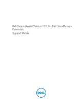 Dell SupportAssist Version 1.2.1 For OpenManage Essentials Support Manual