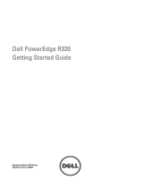 Dell PowerEdge R320 Quick start guide