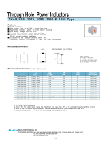 Delta Electronics THAH1075 User manual