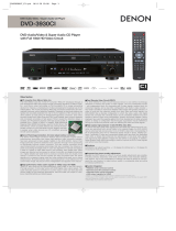 Denon DVD-3930CI User manual