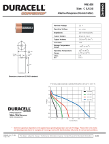 Duracell MN1400 User manual