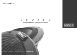 Dynaudio ESOTEC Car Stereo System User manual