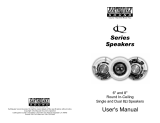 Earthquake Sound iQ Series User manual