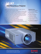 Eiki LC-X7 User manual