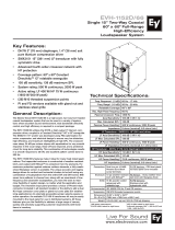 Electro-Voice EVH-1152D/66 User manual