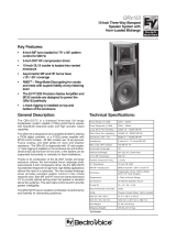 Electro-Voice QRx153 User manual