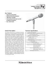 Electro-Voice RE16 User manual
