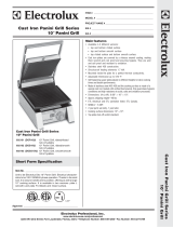 Electrolux DGS10U User manual