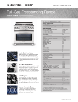 Electrolux E36GF76HPS User manual