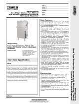 Electrolux Dishwasher ZHT8IG User manual